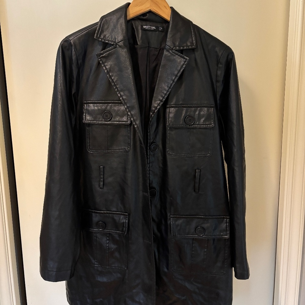 Nasty Gal Leather Jacket
